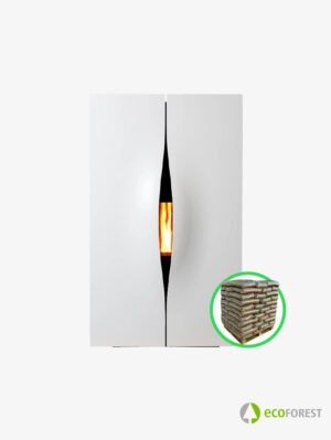 Ecoforest Milan Estufa de Pellets Canalizable con WiFi 16 kW