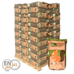 Pellets – Palé de 70 Sacos de 15 Kg – EN Plus A1, PEFC