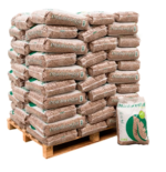 Pellets de Madera Palé 70 Sacos 15 kg