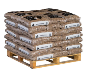 Pellets – Palé de 42 Sacos de 15 Kg