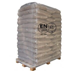 Pellets de Madera de Pino Palé de 77 Sacos