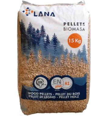 Pellets de Madera Ø6mm EN Plus A1